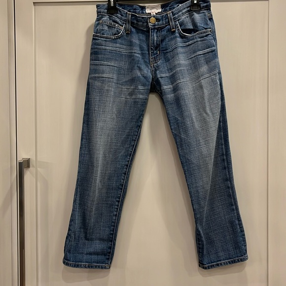 VGUC Current Elliott The Boyfriend Super Loved 5 pocket blue denim jeans - Picture 2 of 9
